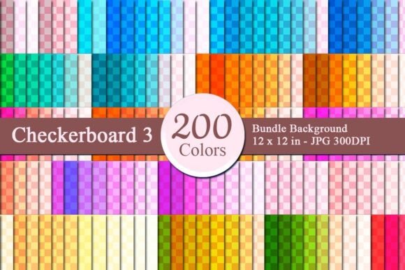Checkerboard 3 Digital Papers Bundle: A Creative Solution for Business and Design