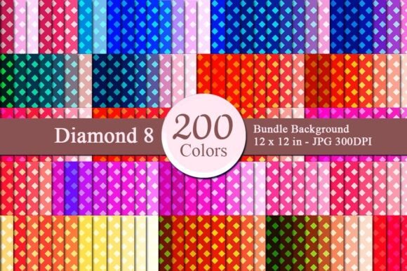 Diamond 8 Digital Papers Bundle: A Versatile Resource for Creative and Business Workflows