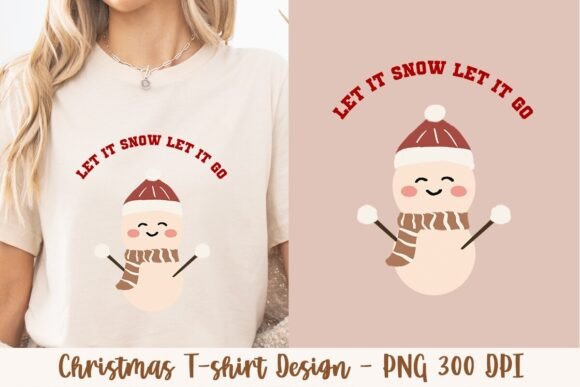 Let It Snow Let It Go Snow Man: A Festive Graphic for All Seasons