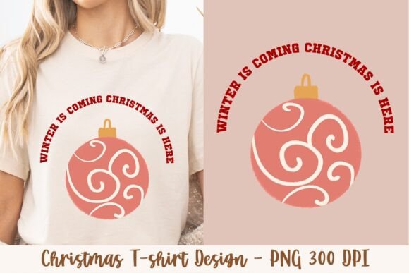 Retro Christmas T-Shirt Design 740: A Timeless Graphic for Modern Merchandise