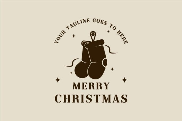 Sock Christmas Logo Vector Vintage: A Timeless Design for Modern Celebrations